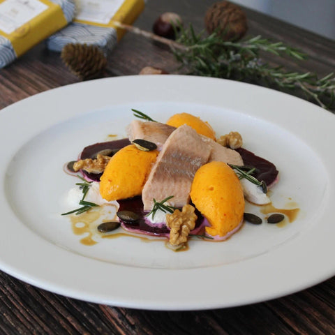 Rosmarin Wels mit Hokkaido Mousse