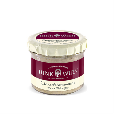 Hink Gaenselebermousse von der Weidegans 100g